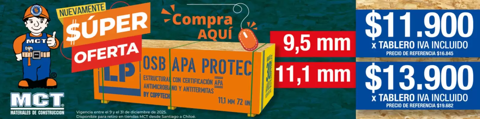 Catálogo MCT (válido hasta 31-12)