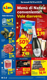 Volantino Lidl settimana 51 Pagina 1