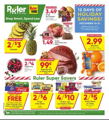 Ruler Foods weekly ad (valid until 24-12)