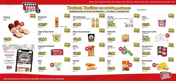 Budget Food folder Pagina 1