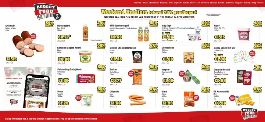 Budget Food folder (geldig t/m 14-12)
