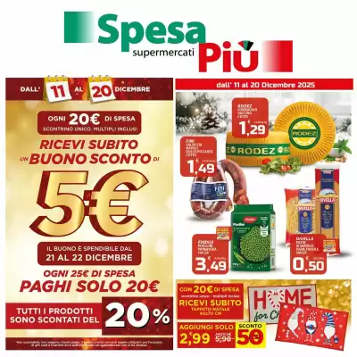 Volantino SpesaPiù Supermercati (valido fino al 20-12)