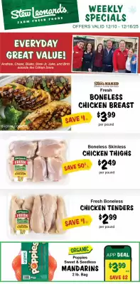 Stew Leonard's flyer (valid until 16-12)
