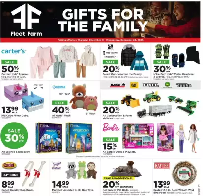 Mills Fleet Farm weekly ad (valid until 25-12)