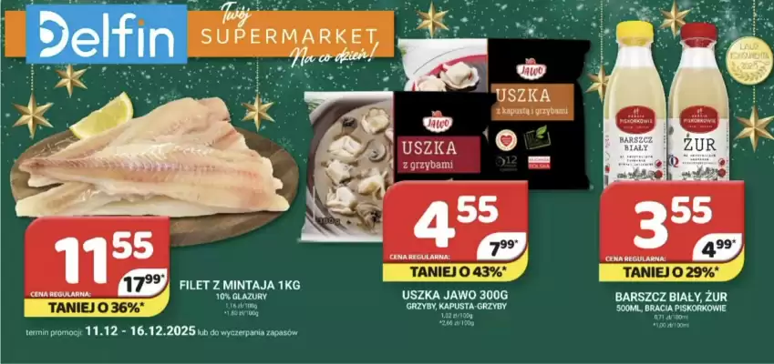 Delfin gazetka (ważność do 16-12)
