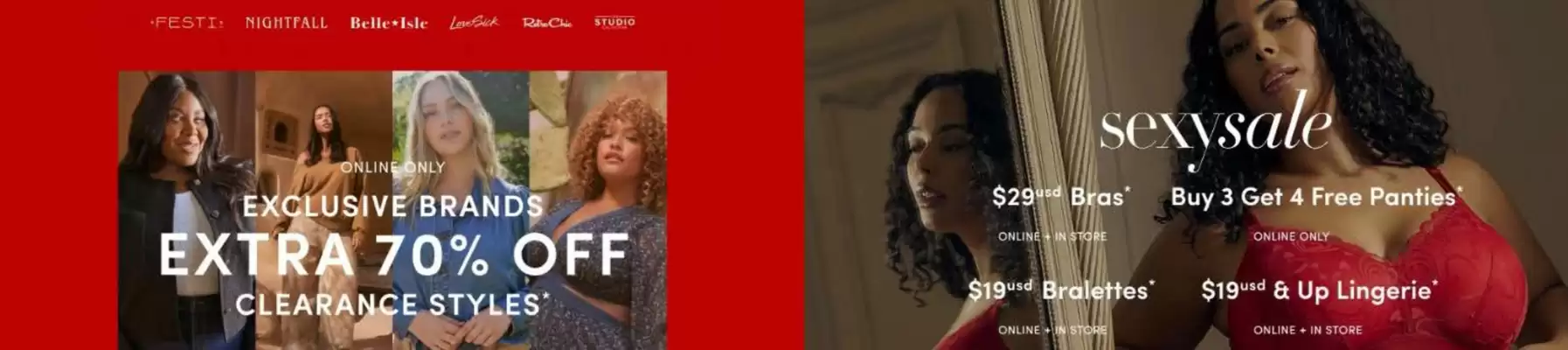 Torrid flyer (valid until 18-12)