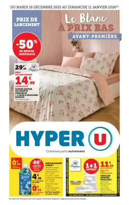 Catalogue Hyper U (valable jusqu'au 11-01)