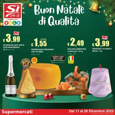 Volantino Sì con te (valido fino al 26-12)
