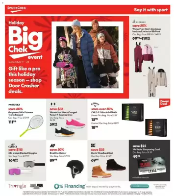 Sport Chek flyer