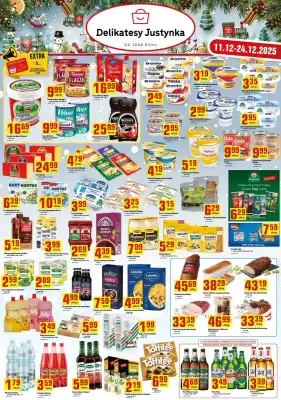 Delikatesy Justynka gazetka (ważność do 24-12)