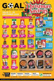 Goal Supermarket catalogue Page 1