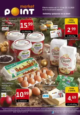 Market Point gazetka (wa偶no艣膰 do 23-12)