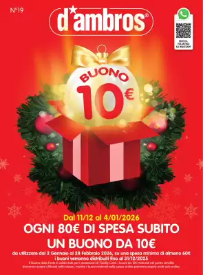 Volantino D'Ambros (valido fino al 4-01)