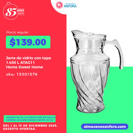 Catálogo Almacenes Anfora Página 1