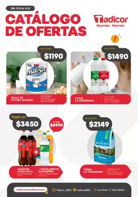 Catálogo Supermercados Tadicor (válido hasta 16-12)