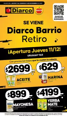 Catálogo Diarco (válido hasta 14-12)
