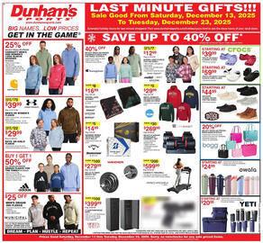 Dunham's Sports weekly ad Page 1