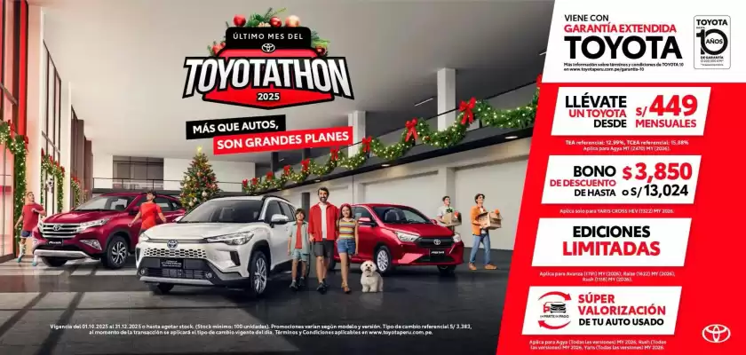 Catálogo Toyota (válido hasta 31-12)