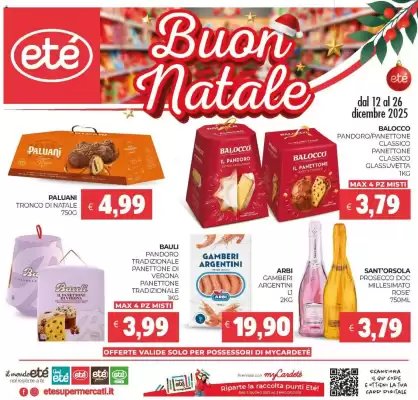 Volantino Eté (valido fino al 26-12)