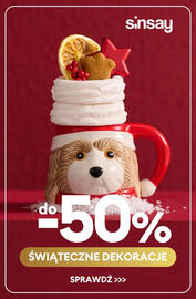 Sinsay gazetka tydzień 50 Strona 1