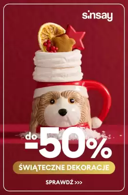 Sinsay gazetka (ważność do 16-12)