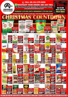Advance Cash n Carry catalogue (valid until 17-12)