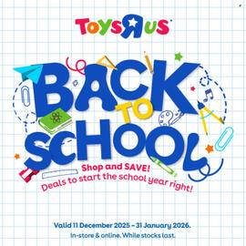 ToysRUs catalogue Page 1