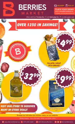 Berries Market flyer (valid until 17-12)