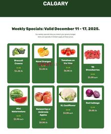H&W Produce flyer week 50 Page 1