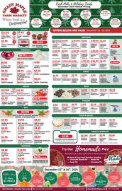 Shady Maple Farm Market weekly ad week 50 Page 1