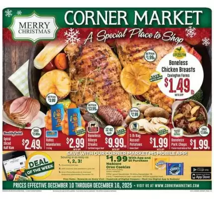 Corner Market weekly ad (valid until 16-12)