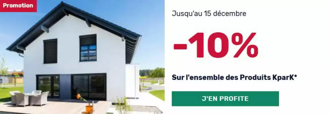 Catalogue K par K (valable jusqu'au 15-12)