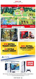 GameStop flyer week 50 Page 1