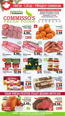 Commisso's Fresh Foods flyer (valid until 18-12)