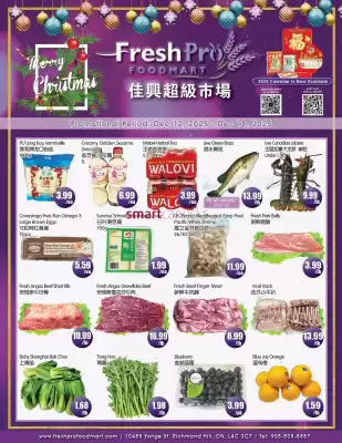 FreshPro Foodmart flyer (valid until 18-12)