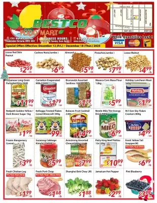 Bestco Food Mart flyer (valid until 18-12)