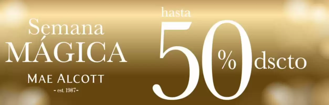 Catálogo Mae Alcott (válido hasta 27-12)