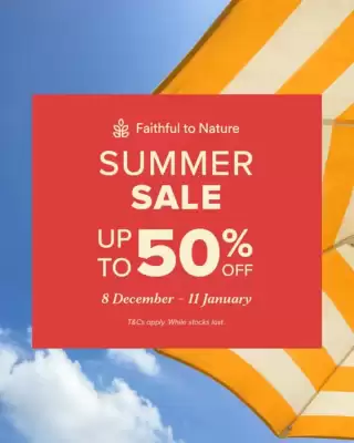 Faithful to Nature catalogue (valid until 11-01)