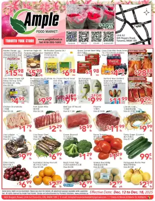 Ample Food Market flyer (valid until 18-12)