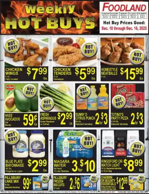 Foodland weekly ad (valid until 15-12)