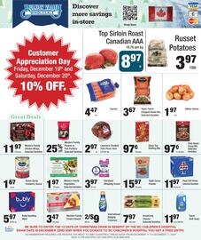 Bulkley Valley Wholesale flyer week 50 Page 1