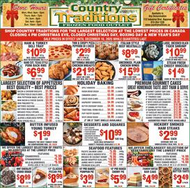 Country Traditions flyer week 50 Page 1