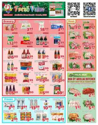 Fresh Value flyer (valid until 18-12)