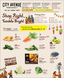 City Avenue Market flyer Page 1