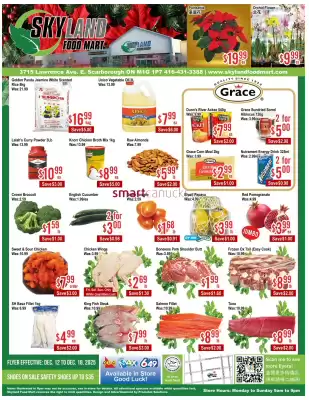 Skyland Foodmart flyer (valid until 18-12)