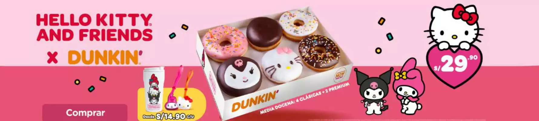 Catálogo Dunkin Donuts (válido hasta 31-12)