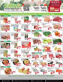 Ethnic Supermarket flyer week 50 Page 1