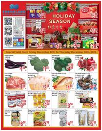 FreshLand Supermarket flyer week 50 Page 1