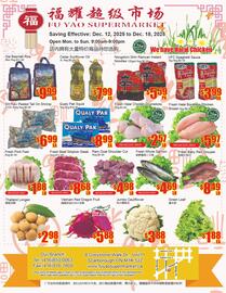 Fu Yao Supermarket flyer week 50 Page 1