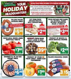 Mercato Fresh flyer week 50 Page 1